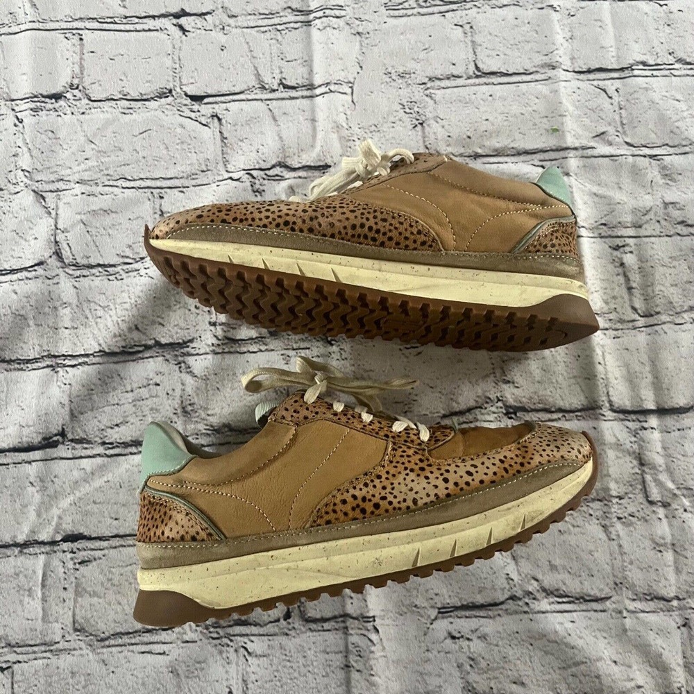 Madewell Kickoff Trainer Sneakers Sport Dot Calf Hair & Nubuck Size 7 - Picture 7 of 7